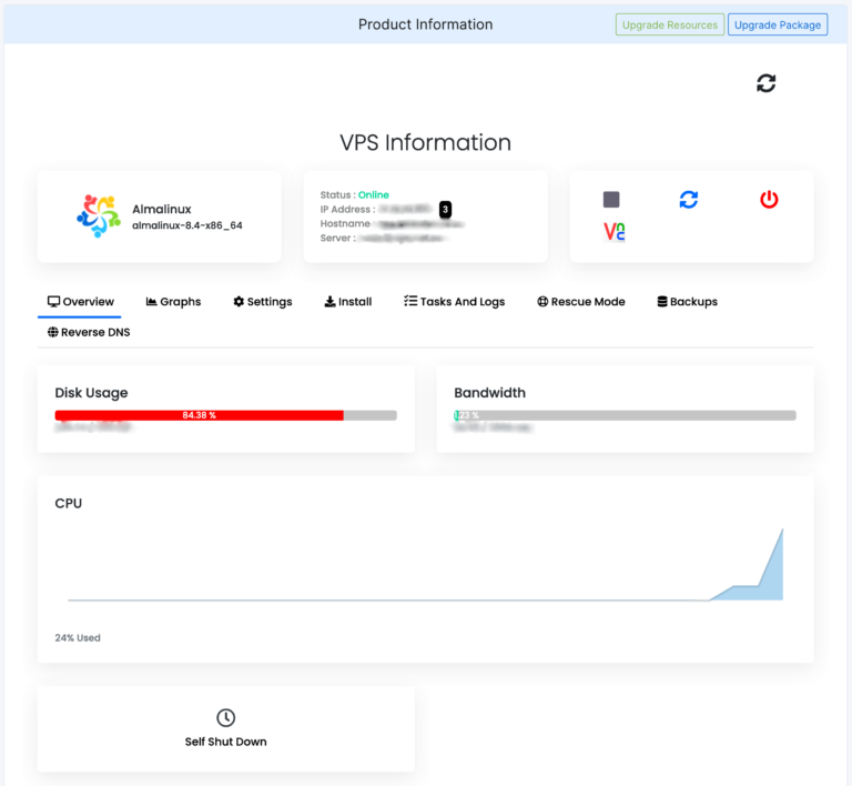 SELF-MANAGED VPS